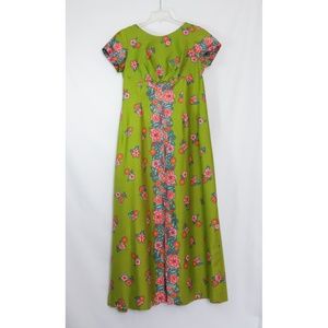 Vintage Alice of California Polynesian Dress